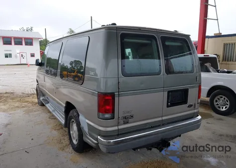 2002 Ford E-150 Commercial/Recreational from USA, damaged, VIN 1FDRE14L52HB52844